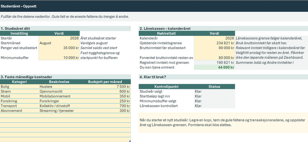 Studentåret